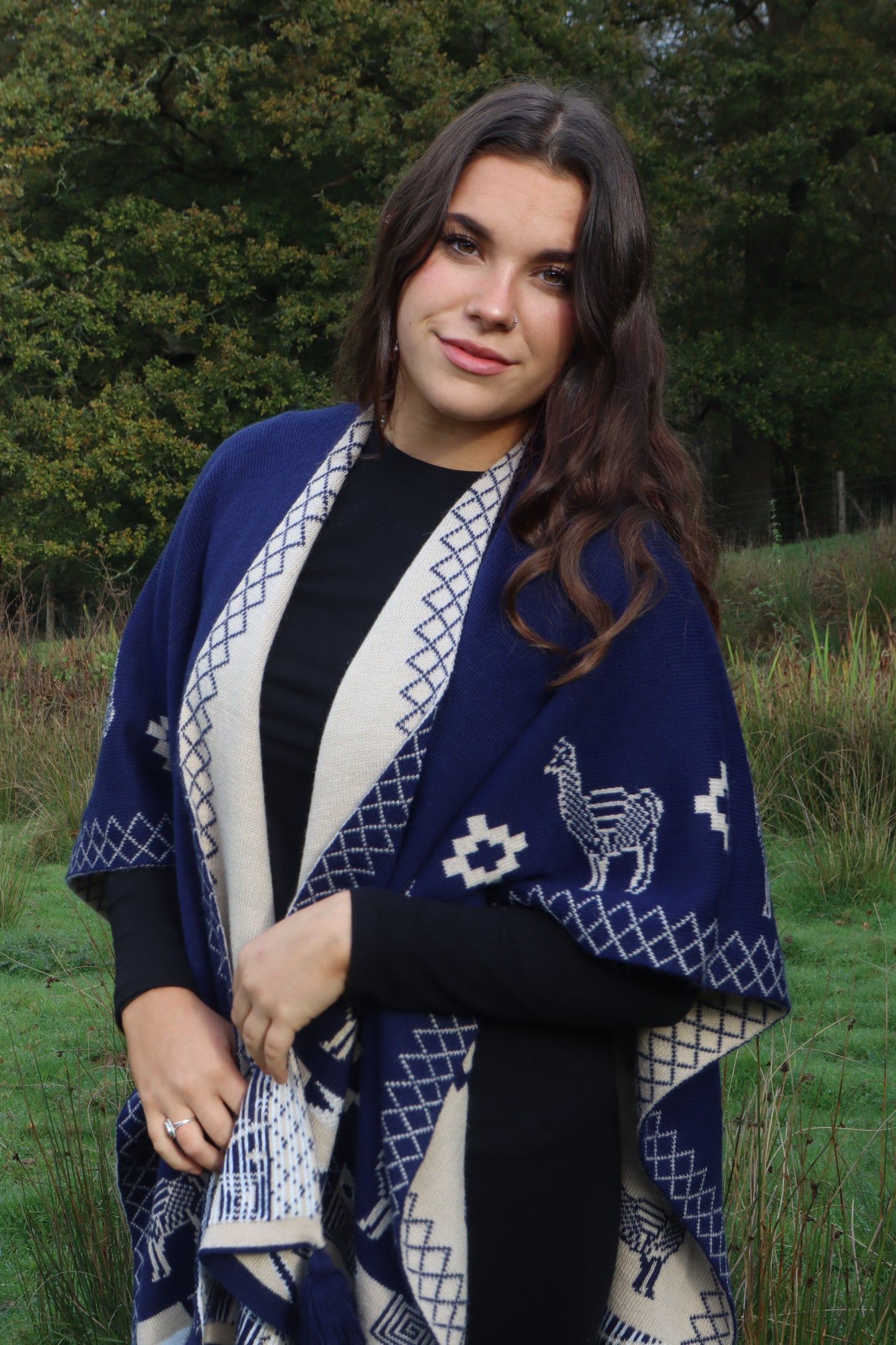 OPEN PONCHO