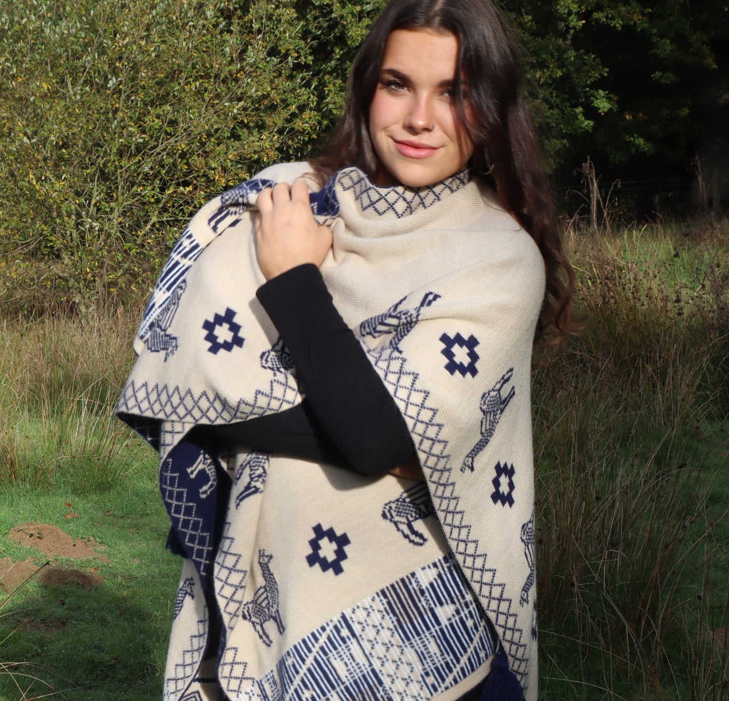 OPEN PONCHO