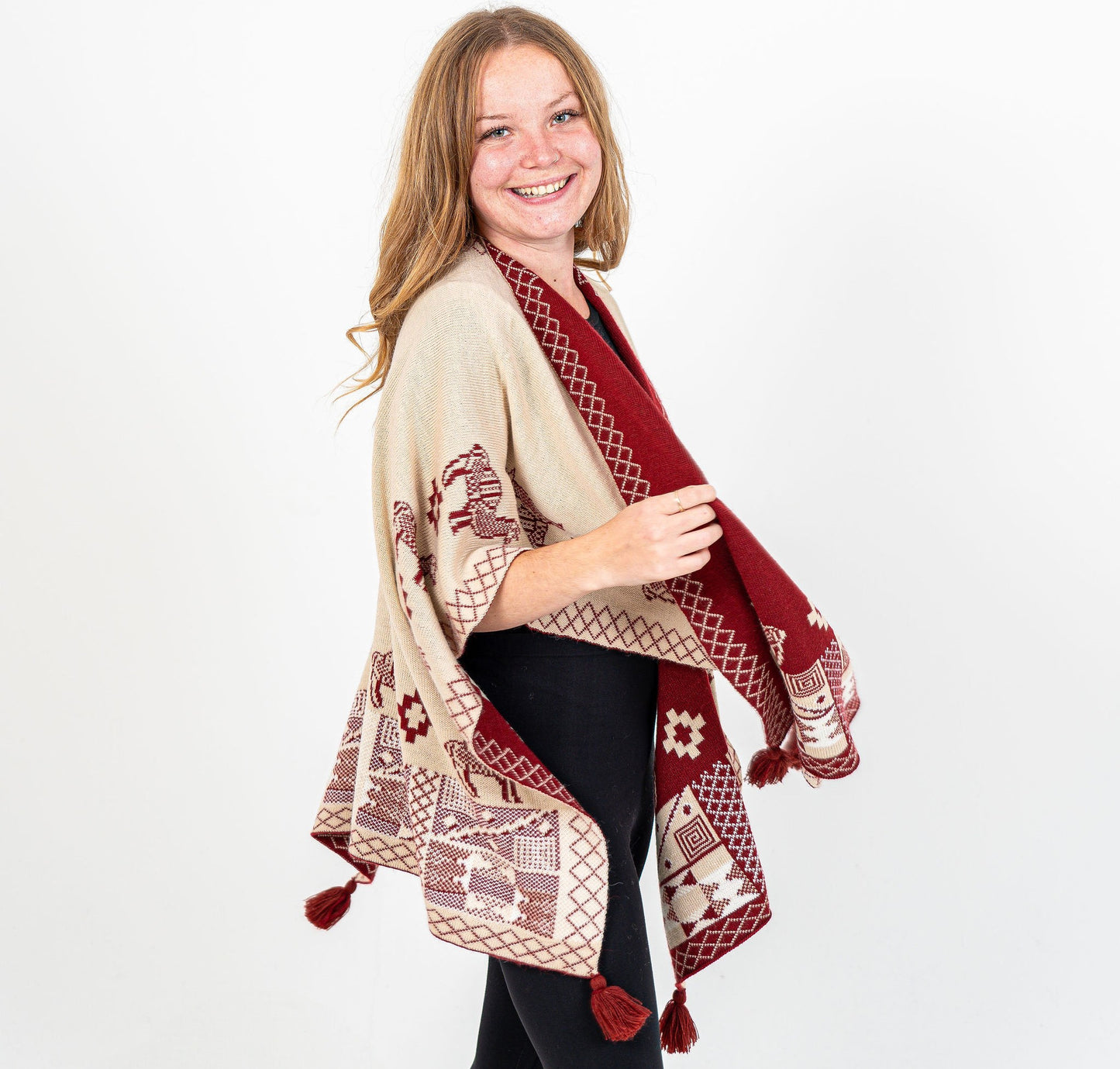 OPEN PONCHO