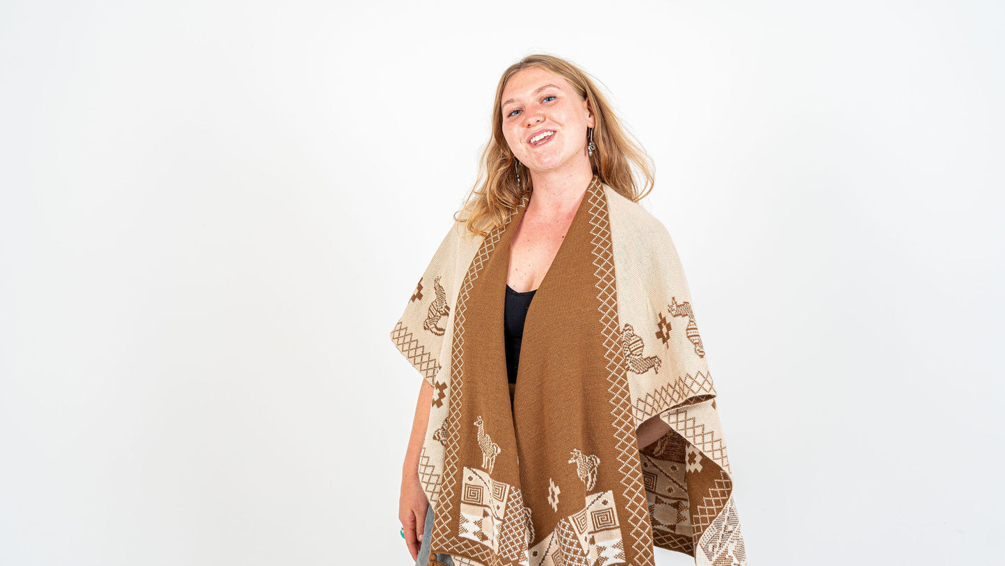 OPEN PONCHO