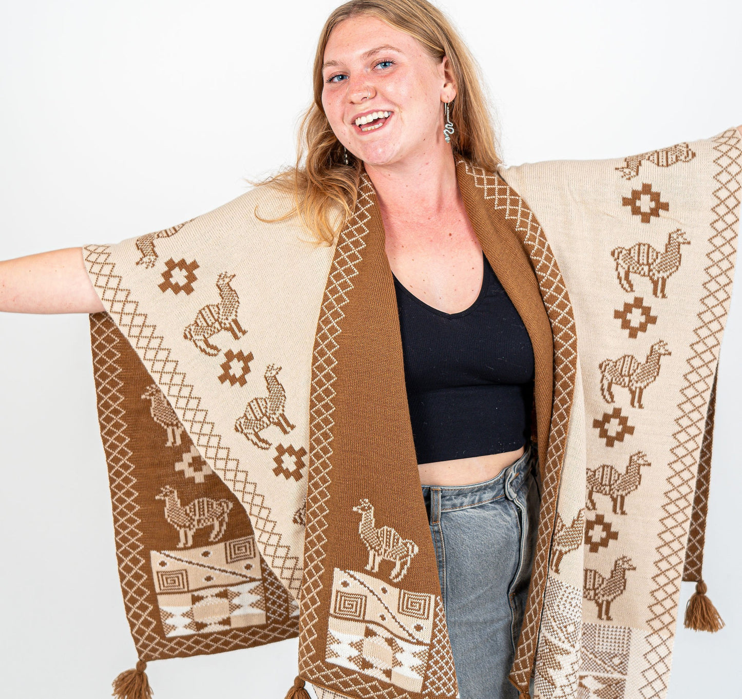 OPEN PONCHO