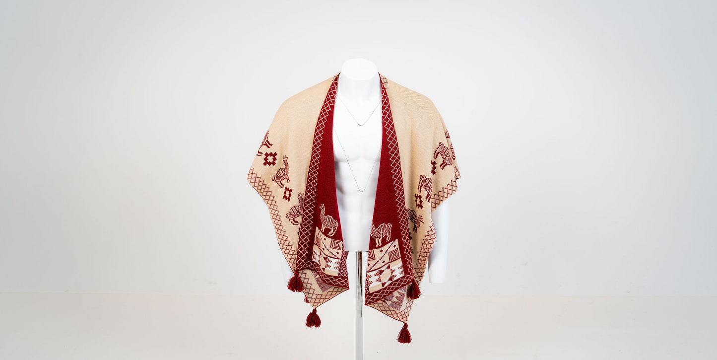 OPEN PONCHO