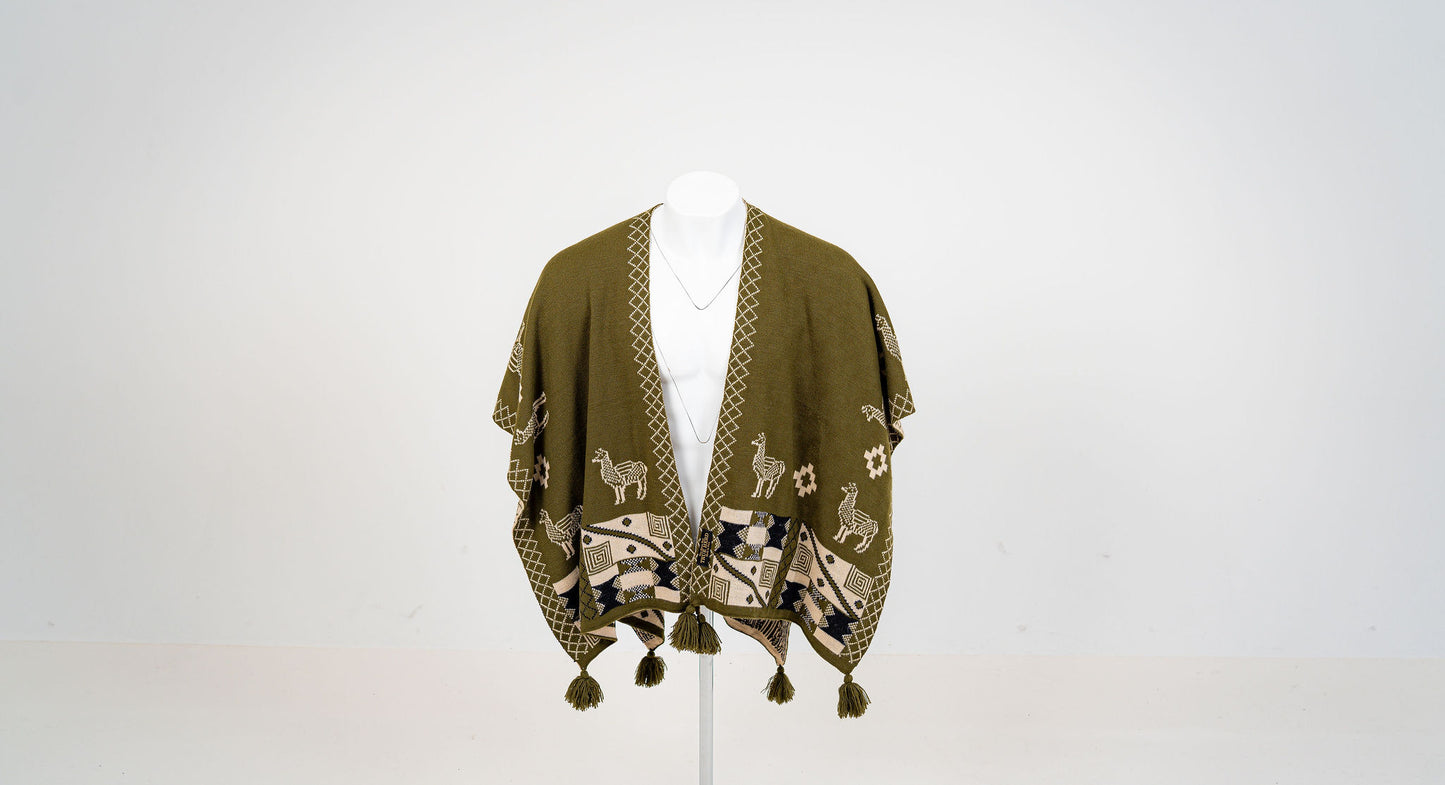 OPEN PONCHO