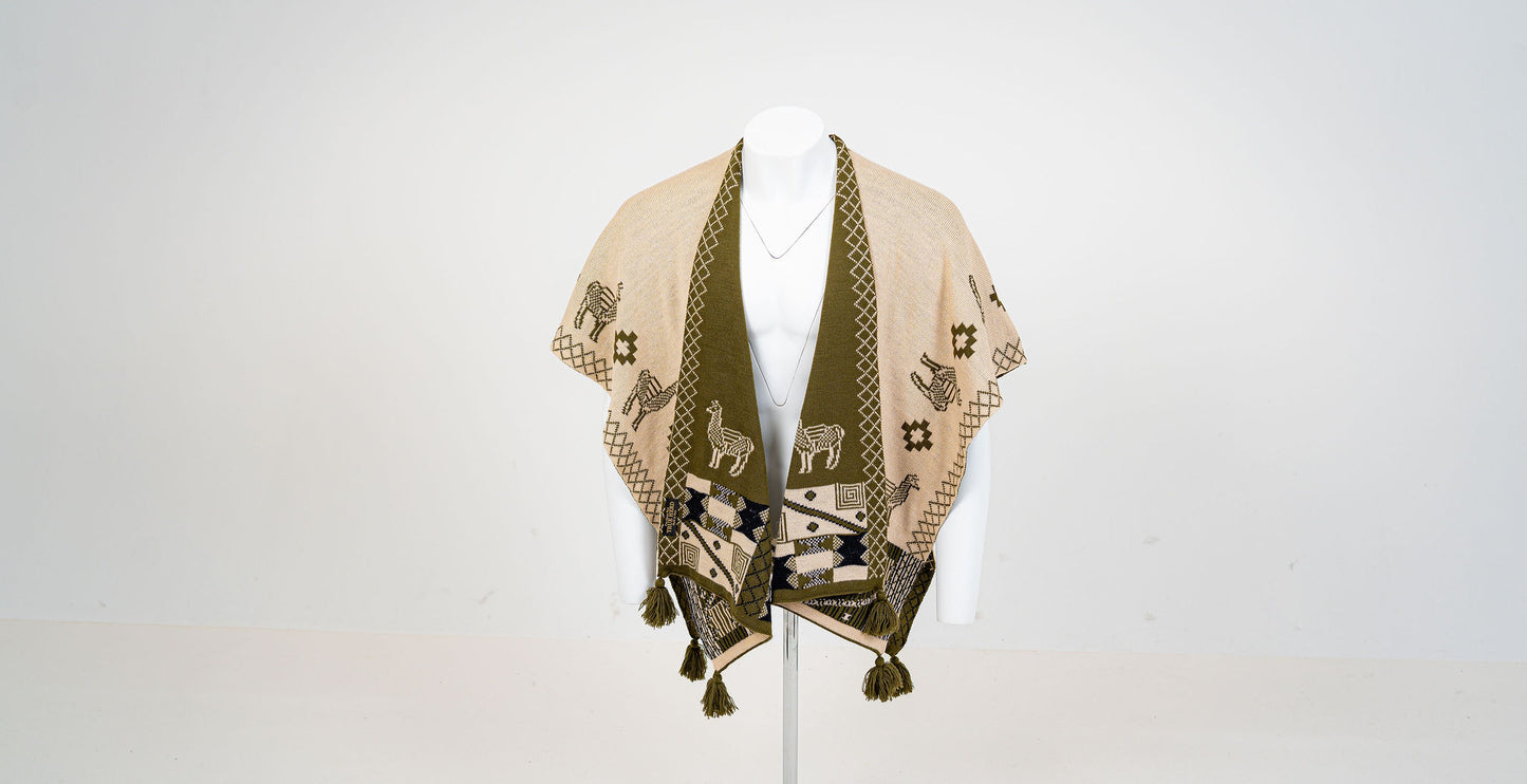 OPEN PONCHO