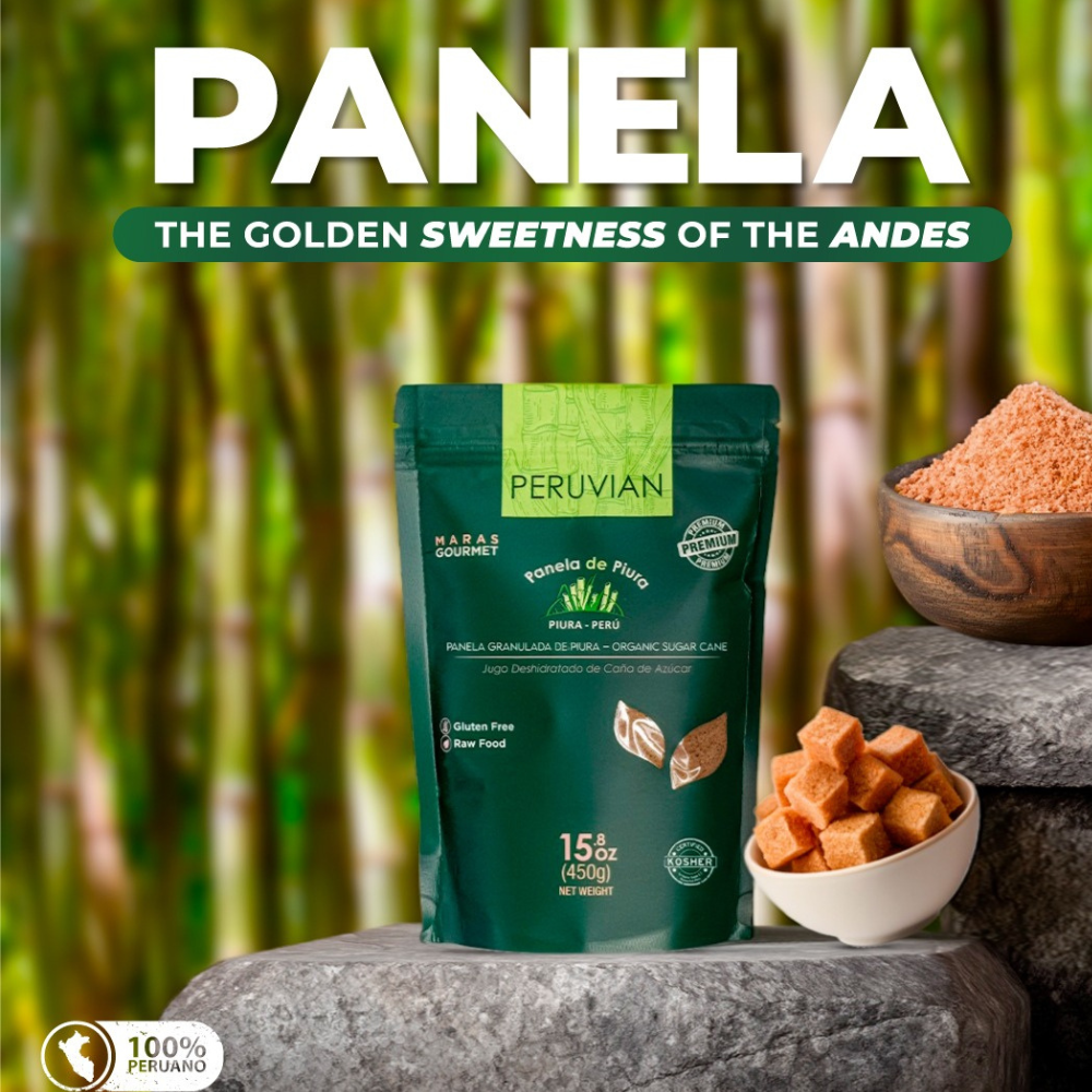 Peruvian Organic Panela de Piura (Raw Cane Sugar)
