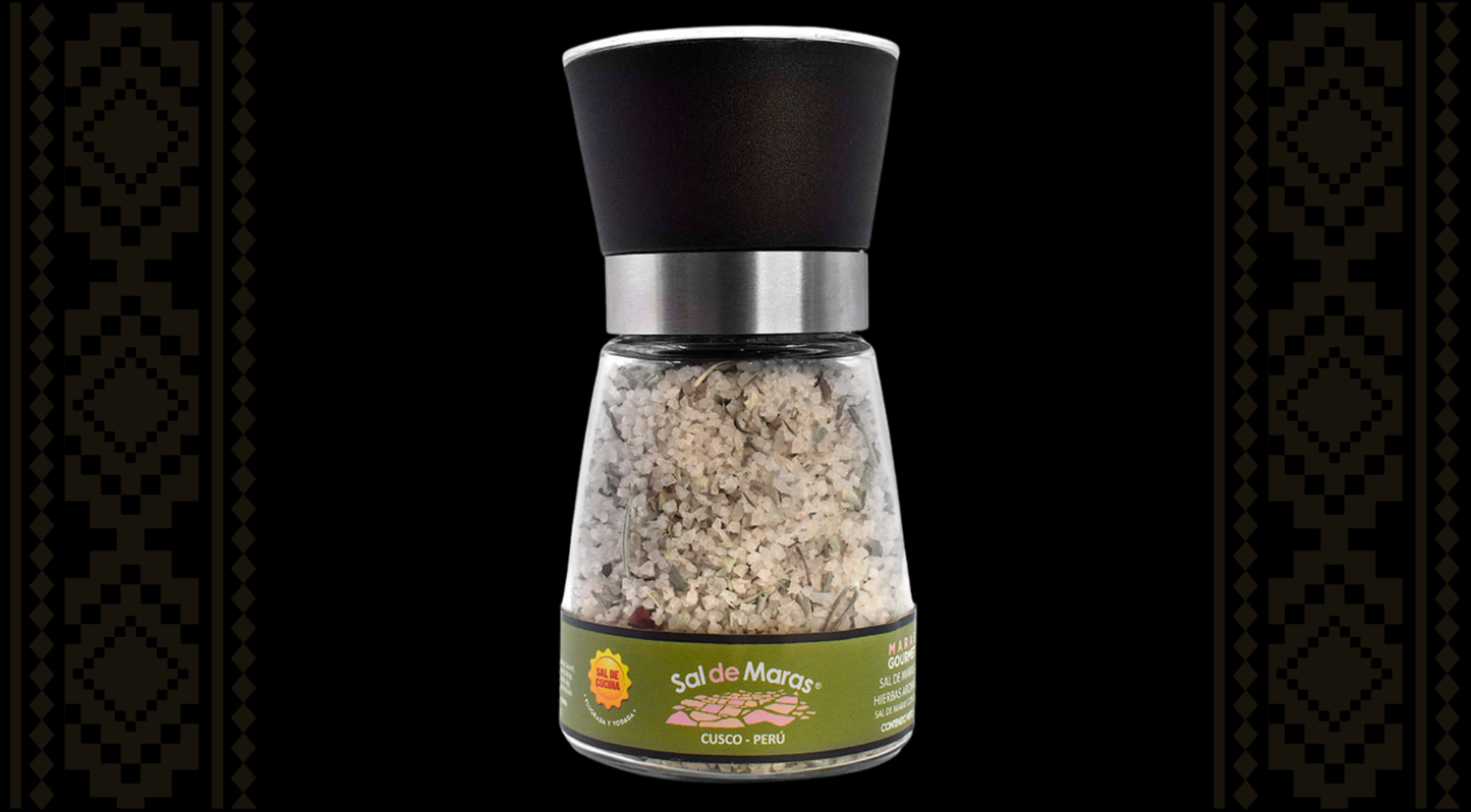 Pink Peruvian Salt with Aromatic Spices