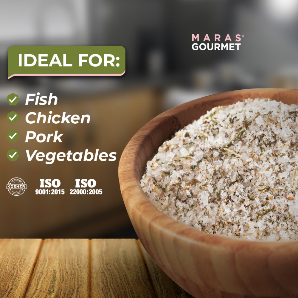 Pink Peruvian Salt with Aromatic Spices